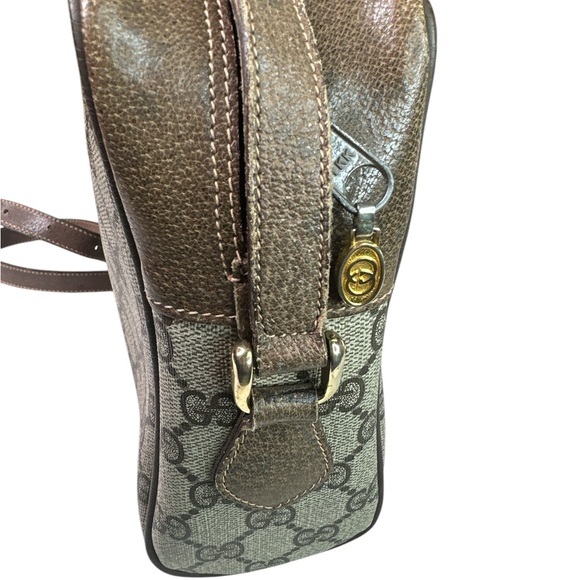 Gucci Brown and Beige Crossbody Bag - Picture 4 of 10